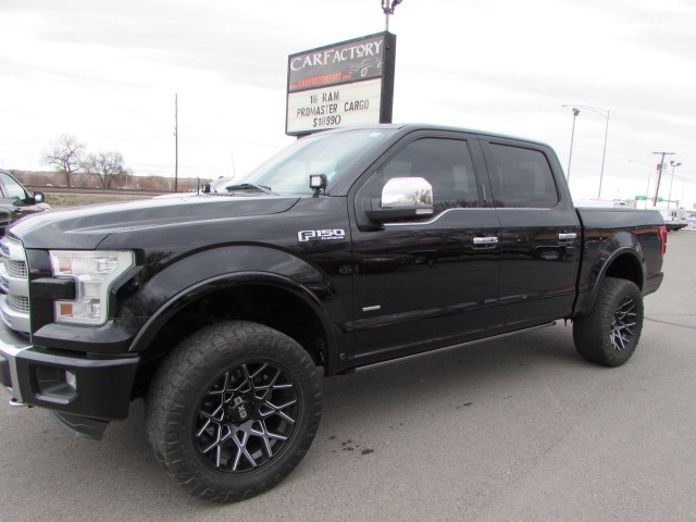 photo of 2016 Ford F-150 Platinum SuperCrew 5.5-ft. Bed 4WD - Lots of custom touches!
